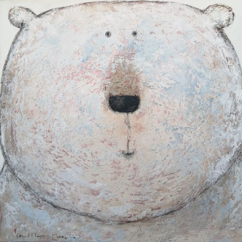Gueule d'ours - 100 x 100 cm - Prix sur demande