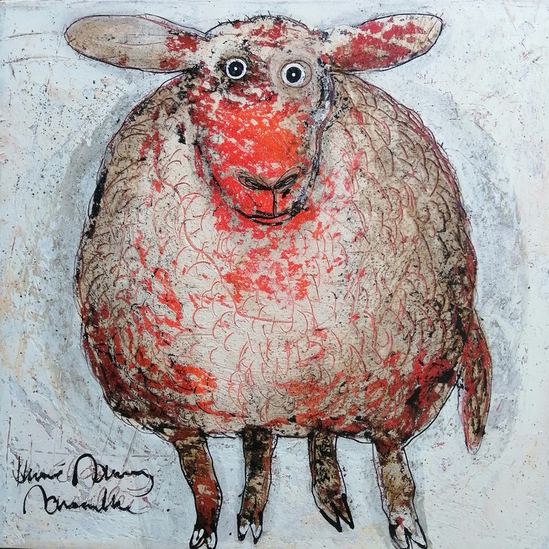Mouton - 50 x 50 cm - 580 €