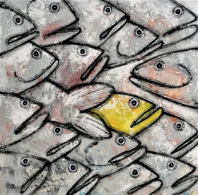 Banc jaune