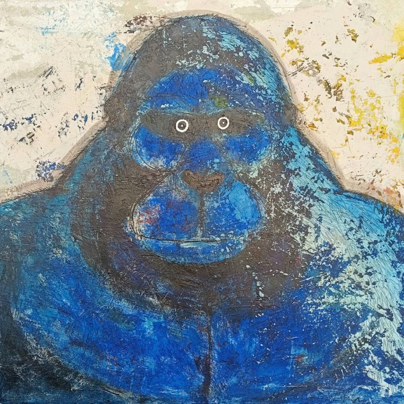 Godzilla - 100 x 100 cm - 2 300 €